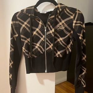 I.AM.GIA Pamela Jackie Hoodie Black Plaid